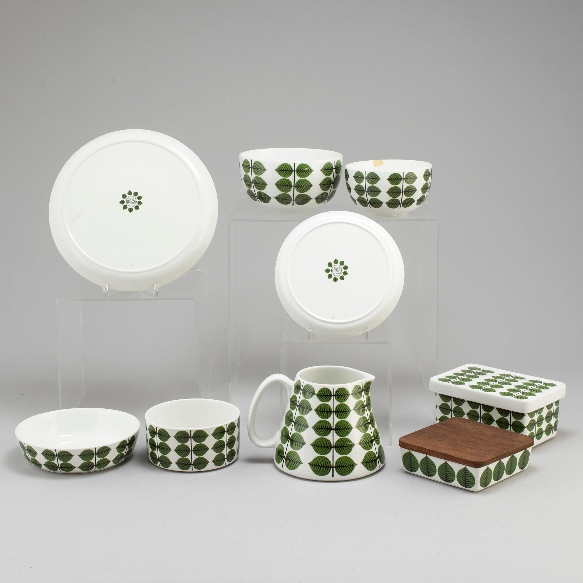 STIG LINDBERG, 42 psc 'Berså', Gustavsberg.