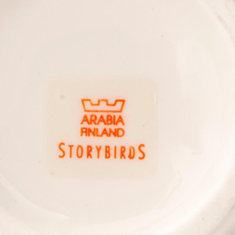 KATI TUOMINEN-NIITTYLÄ, KAATIMIA, 2 kpl, "Storybirds", keramiikkaa, Arabia.