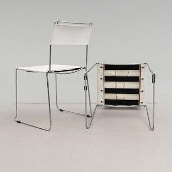 STOLAR, 4 st, Natuzzi, Italien, 1900-talets andra hälft.