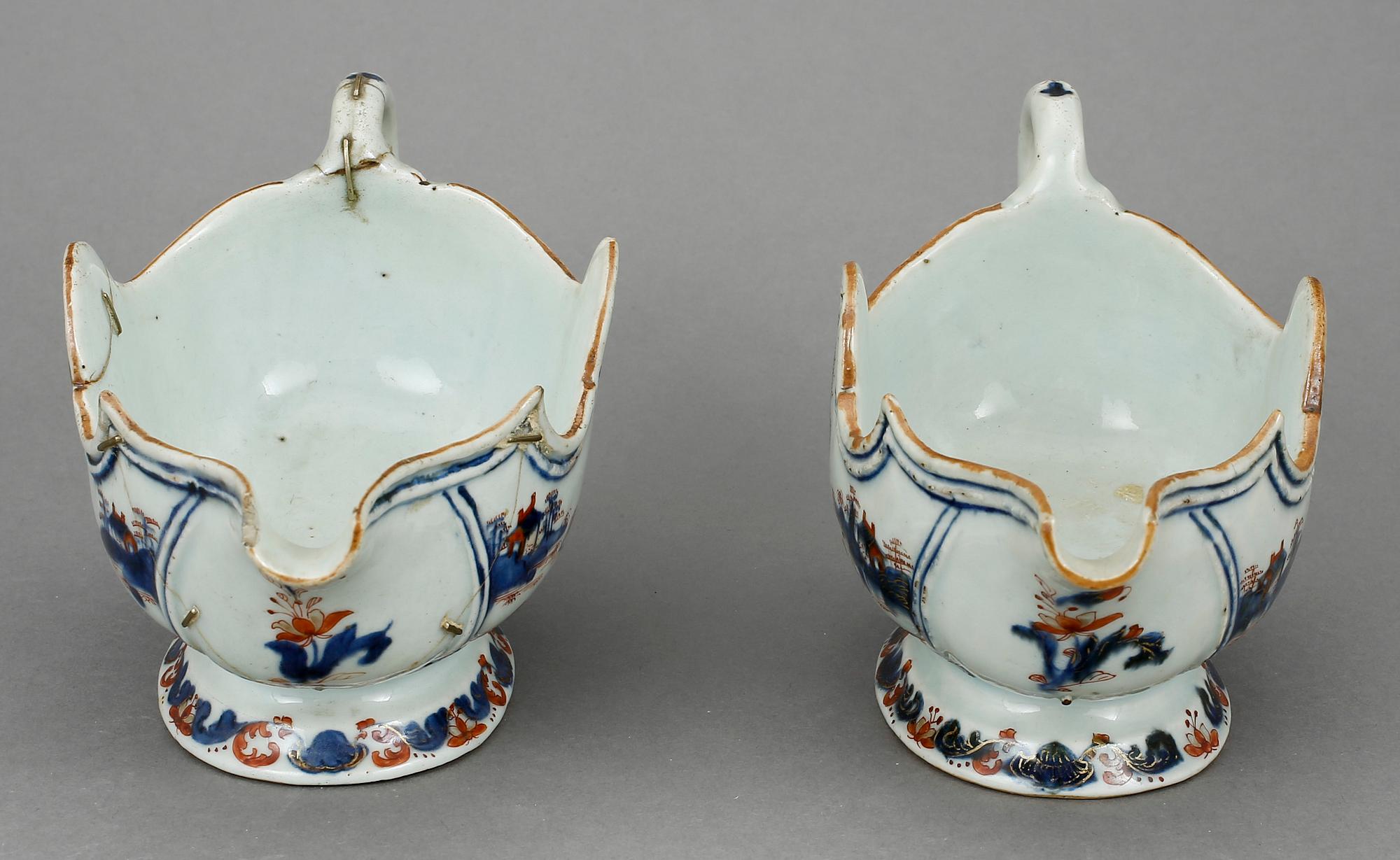 SÅSSNIPOR, ett par, Kina, Qianlong, (1736-95).