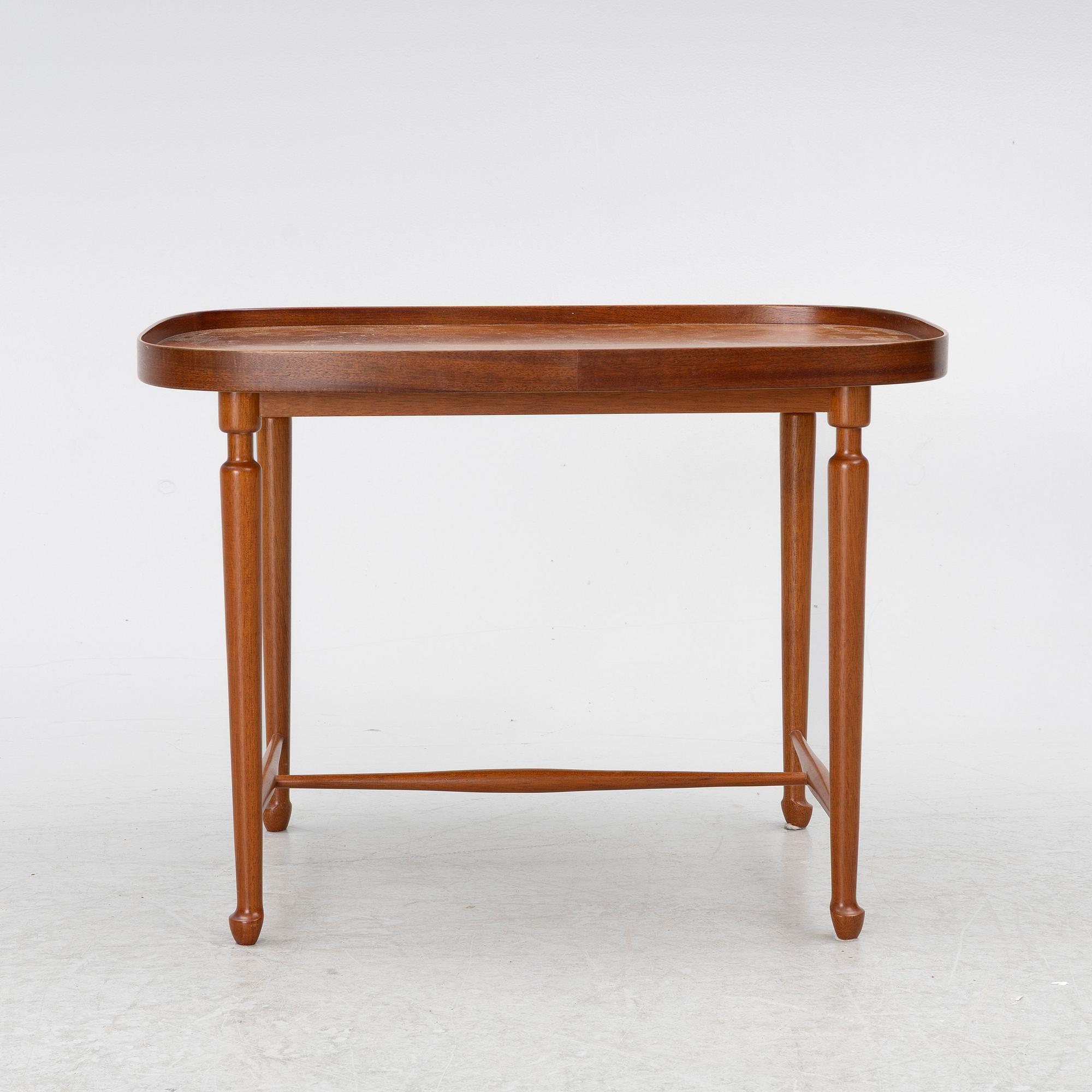 Josef Frank, coffee table / side table, model B 974, Svenskt Tenn, ca 1990.