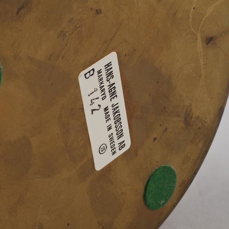 BORDSLAMPA, Hans Agne Jakobsson, Markaryd, 1900-talets andra hälft.