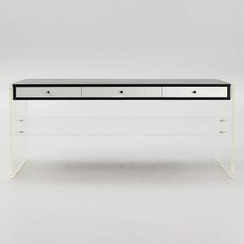 Poul Nørreklit, skrivbord, "Jailhouse suit", Sigurd Hansens Møbelfabrik, Danmark, 1960-tal.