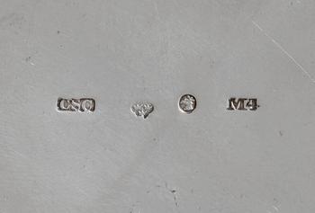 DOSOR (3), silver, Sverige, två st 1942, total vikt ca 200 gr.