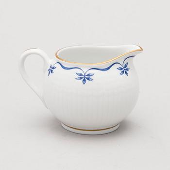 A 'Mårbacka' set of dinnerware and teacups, circa 32 pieces, Rörstrand Sweden, latter half of the 20th Century.