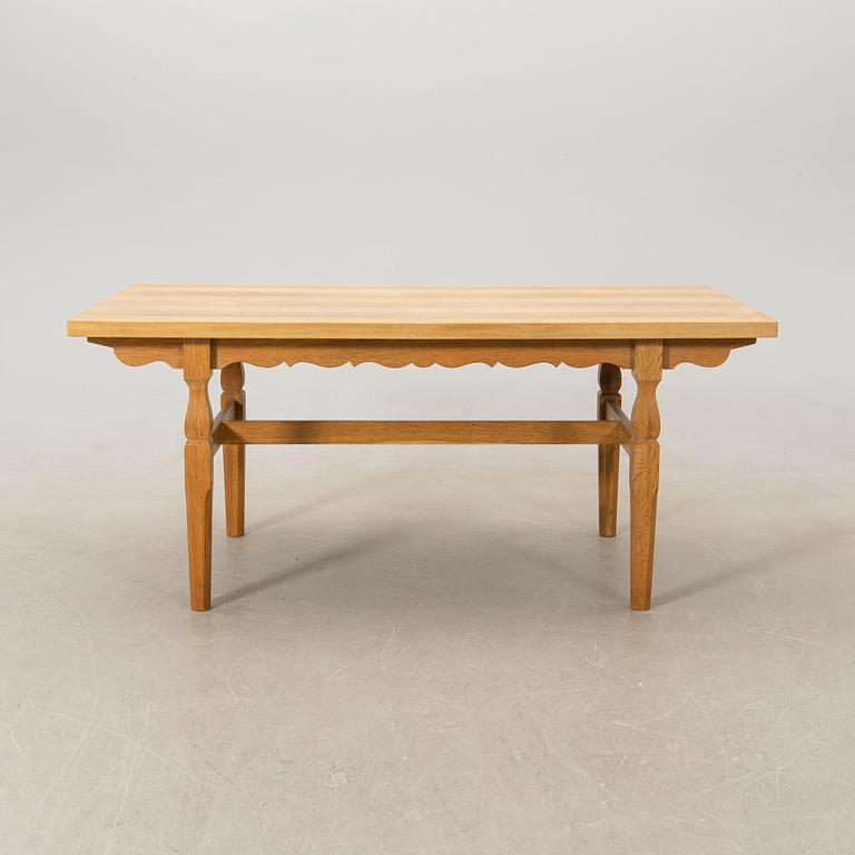 Henning Kjærnulf, dining group 7 dlr EG furniture Denmark 1960s.