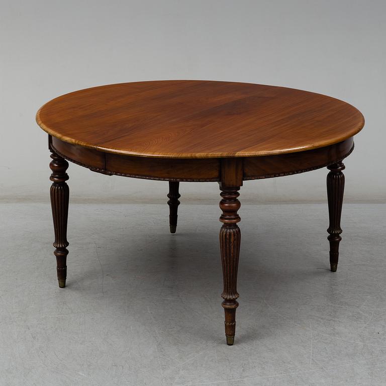 MATSALSMÖBEL, 7 delar, 1800-tal.