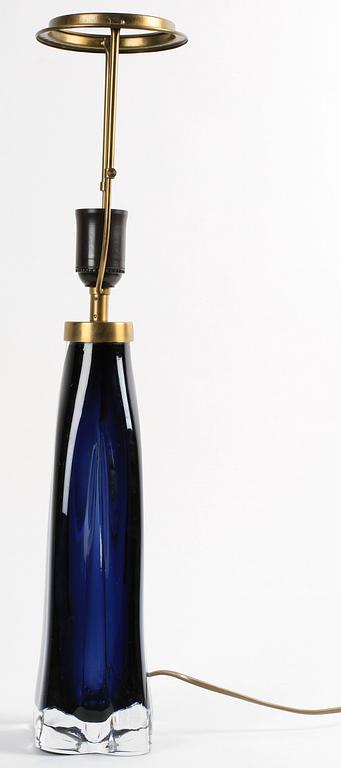BORDSLAMPA, glas, Carl Fagerlund, Orrefors.