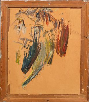 Gunnar Jonn, olja på pannå, signerad och daterad -41.