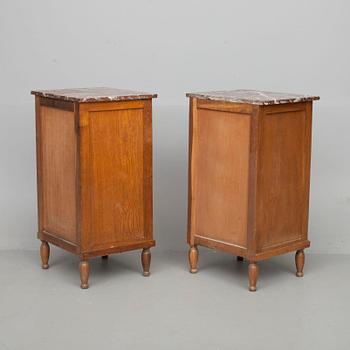 NATTDUKSBORD, ett par, senjugend, 1900-talets första kvartal.