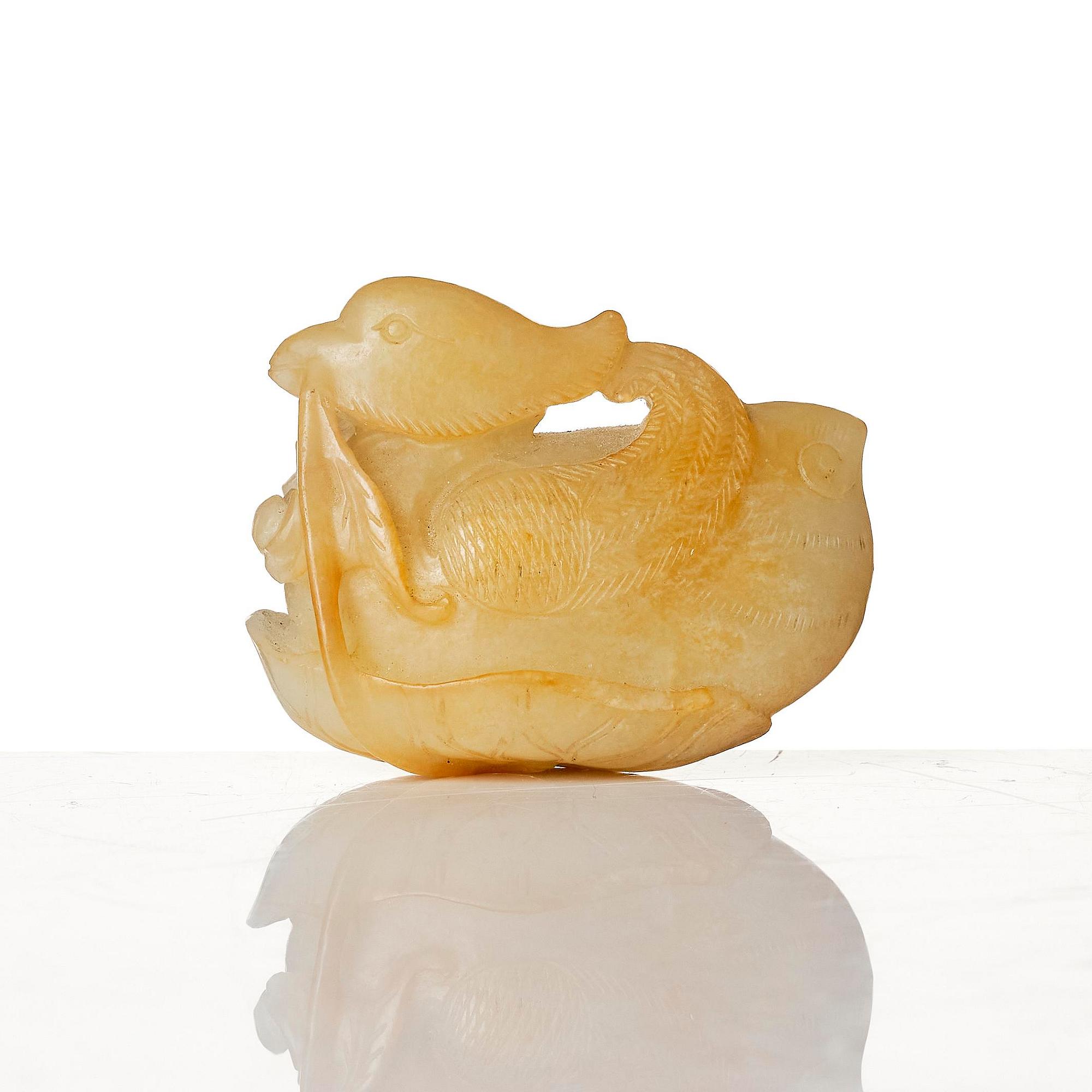 Figurin, jade. Qingdynastin, 1700-/1800-tal.