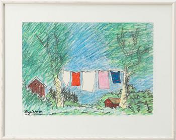 Stig (Slas) Claesson, Clothesline.