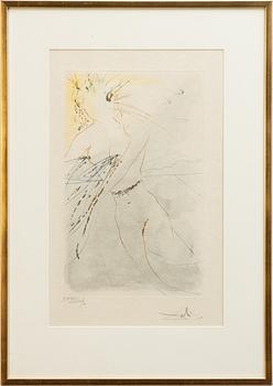 Salvador Dalí, "The Voice of My Beloved", from "The Song of Songs of Solomon".