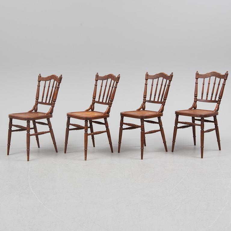 STOLAR, 4 st, Luterma, Estland, omkring 1900.