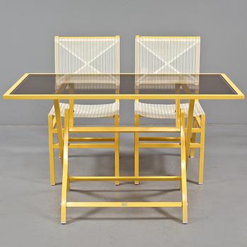TRÄDGÅRDSMÖBLER, 3 delar, "Atlanta", Hugonet, Frankrike, 1900/2000-tal.