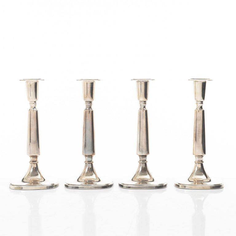 Tore Eldh, ljusstakar, 4 st, silver, Alton, Falköping.