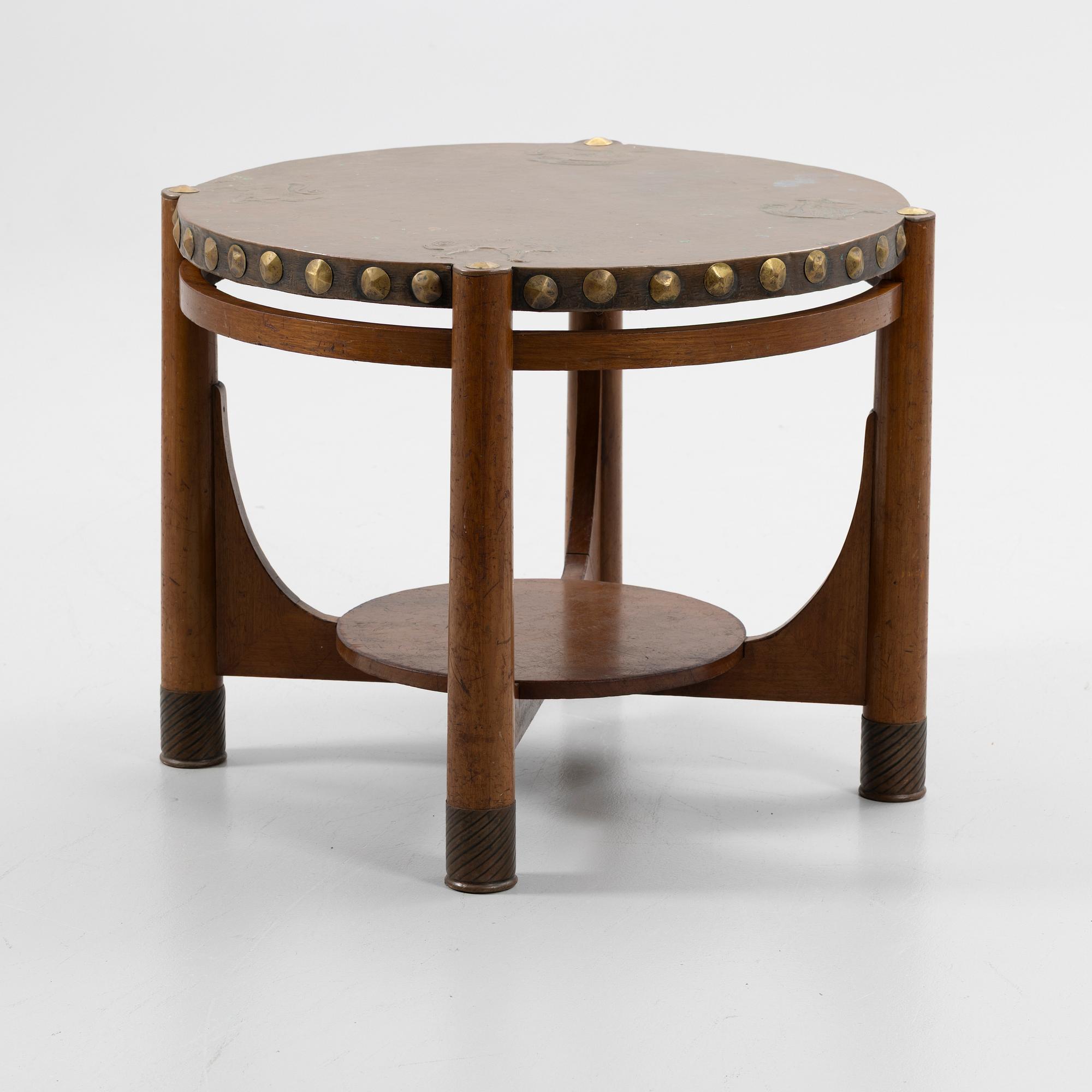 Table, possibly Carl Westman for AB C.E Jonsson, Stockholm, early 20th century.