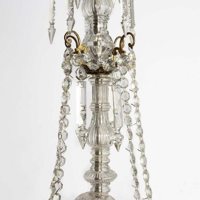 Chandelier, late 19th-century, Oscar II period.