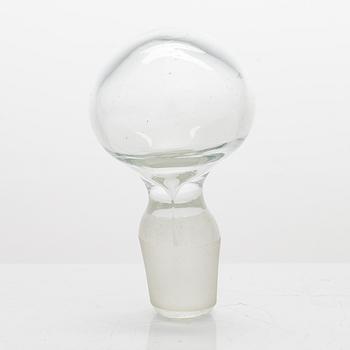 Nanny Still, a 5-piece 'Flindari' glassware set, Riihimäen lasi 1964-1968.