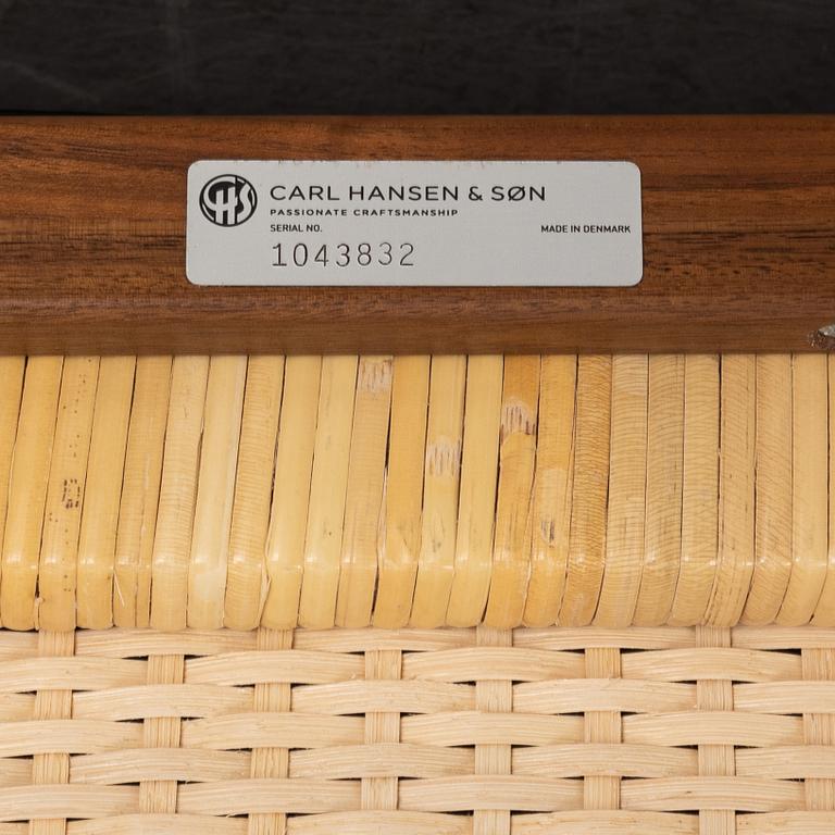 Ole Wanscher, fåtöljer, ett par, "Colonial Chair OW 149", Carl Hansen & Son, Danmark.