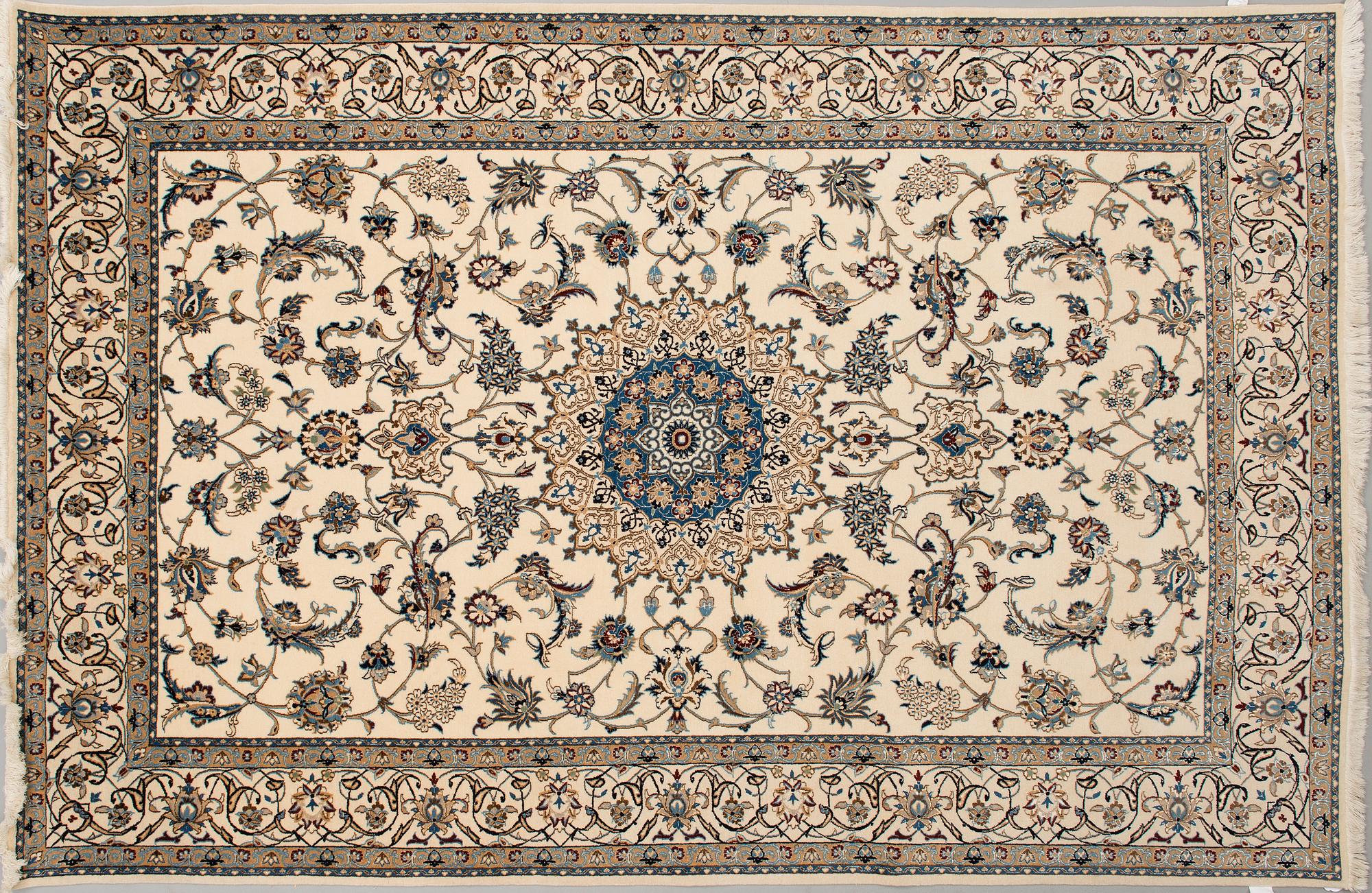 A CARPET, old, Nain, 195x296 cm.