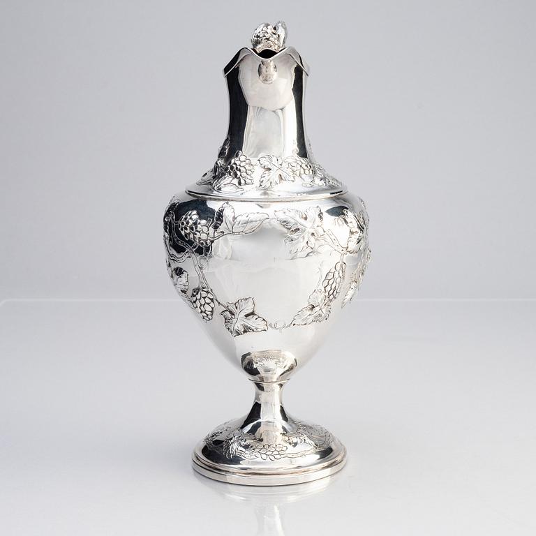 John Scofield, vinkanna, sterling silver, London 1787.