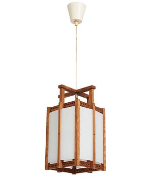 John Kandell, a ceiling lamp from the S:t Nicolai chapel in Helsingborg, Sweden 1956. Provenance Carl-Axel Acking.