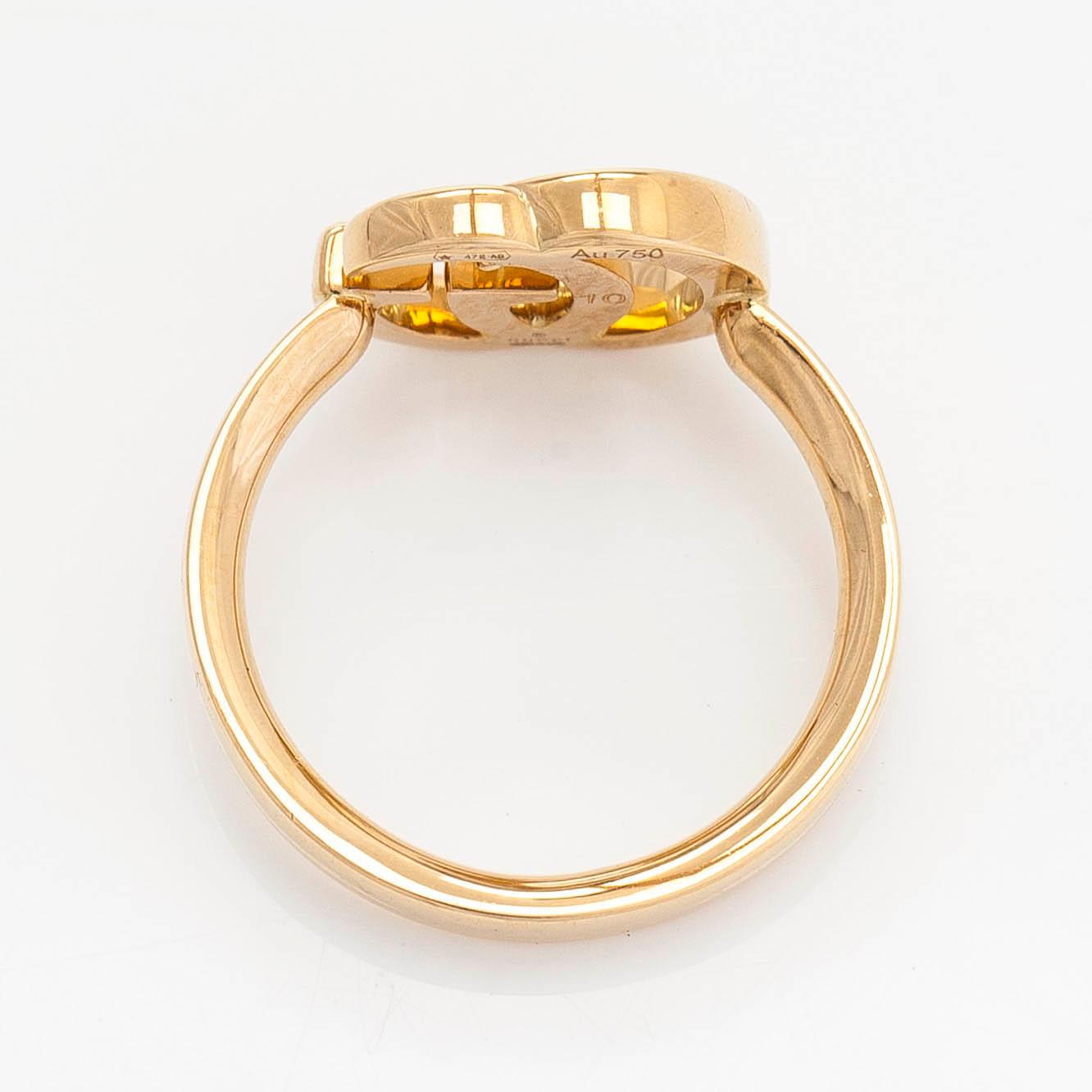 Gucci, sormus, "GG Running" 18K kultaa.