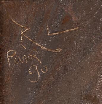 Robert Lundberg, Porträtt av Wilhelm Angeldorff, Paris 1890.