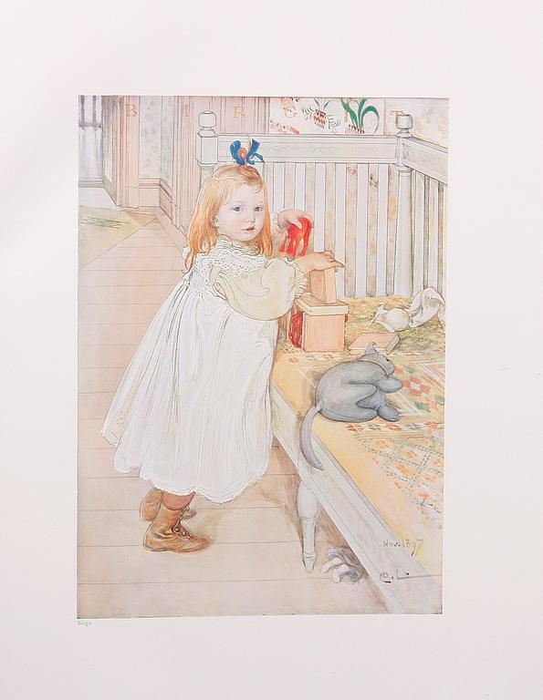 BÖCKER, 2 st: Carl Larsson, Albert Bonniers förlag 1910 resp 1913.