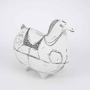 FIGURIN, stengods,"Springare" Stig Lindberg, Gustavsberg studio 1952-72.