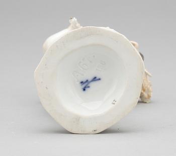 FIGURIN, porslin, Meissen, Tyskland,  omkring år 1900.