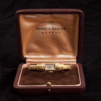 DAMARMBANDSUR, Baume & Mercier 20302, Geneve Schweitz. 1950 t. Tot. vikt 19,3 g.