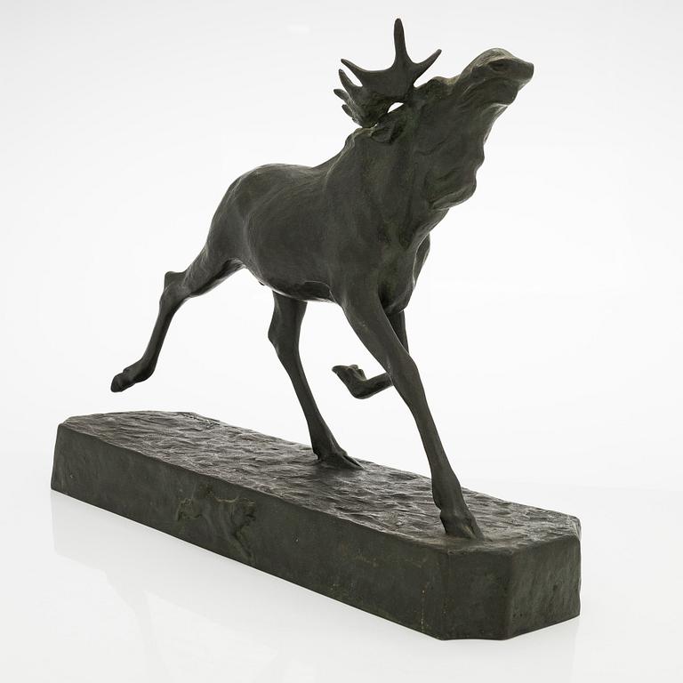 Eric Elenius, Springande älgtjur.