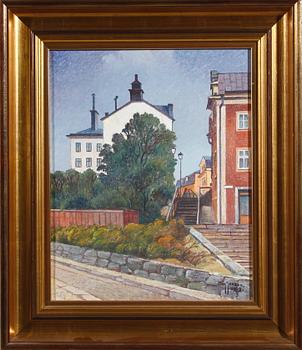 STIG JONZON, olja på duk, sign o dat 1982.