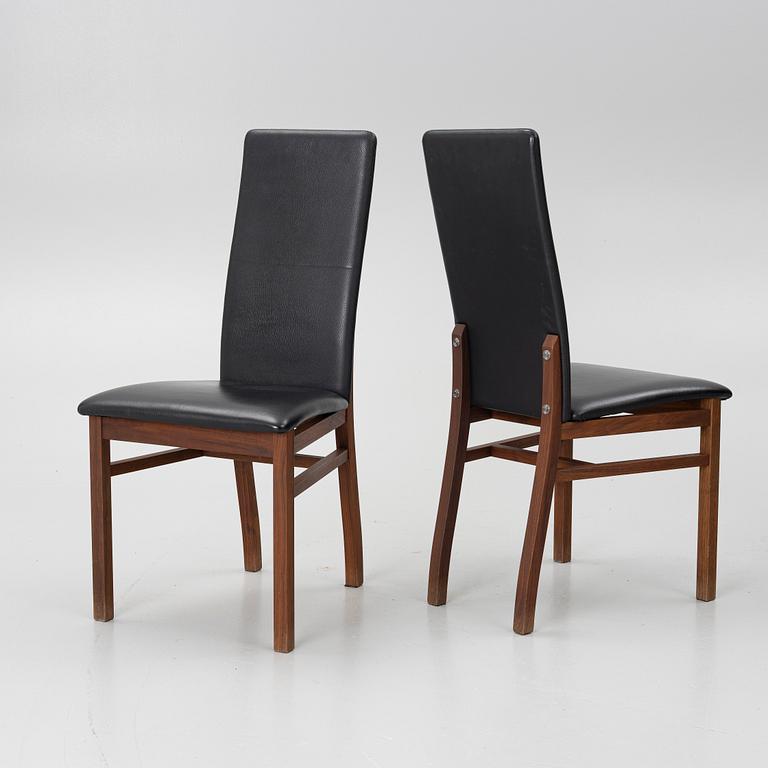 Nissen & Gehl, a five piece dining suite, Naver Collection, Gramrode Möbelfabrik, Denmark.