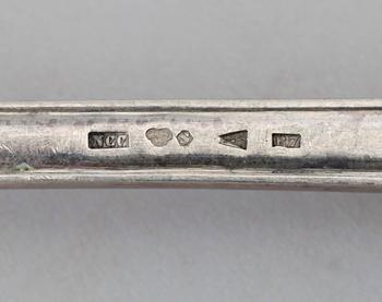 SÅSSLEV, silver, 1919. Vikt ca 212 g,