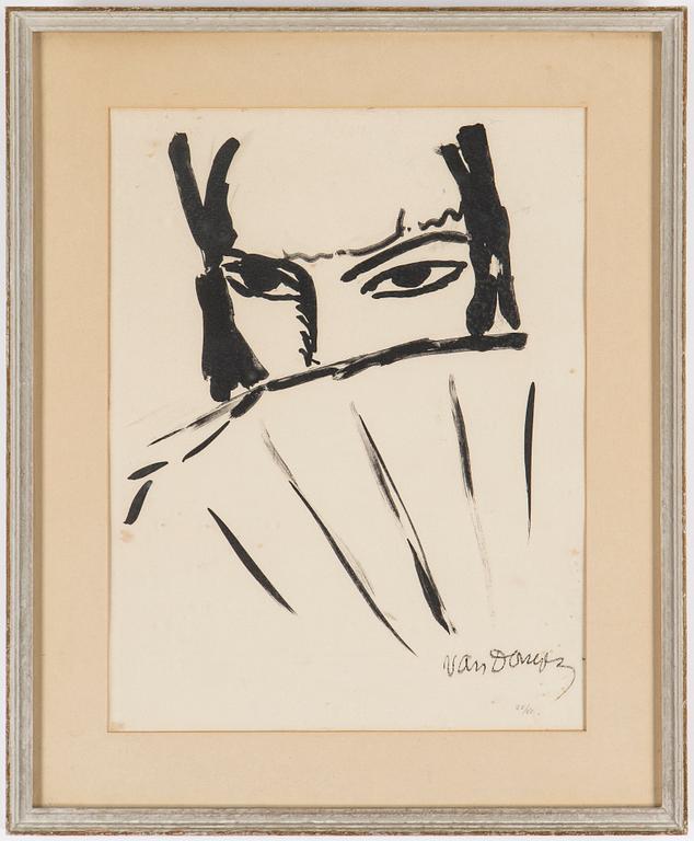 KEES VAN DONGEN, litographi, signed and numbered 20/20.