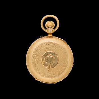 FICKUR, boett i 18K guld. 1900-talets första hälft.