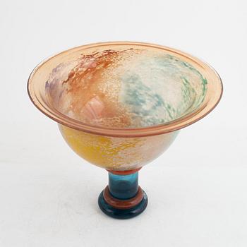 Kjell Engman, a glass bowl, Artist Collection, Kosta Boda.