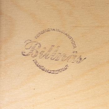 Bookcase with glass doors, 7 modules, Billnäs.