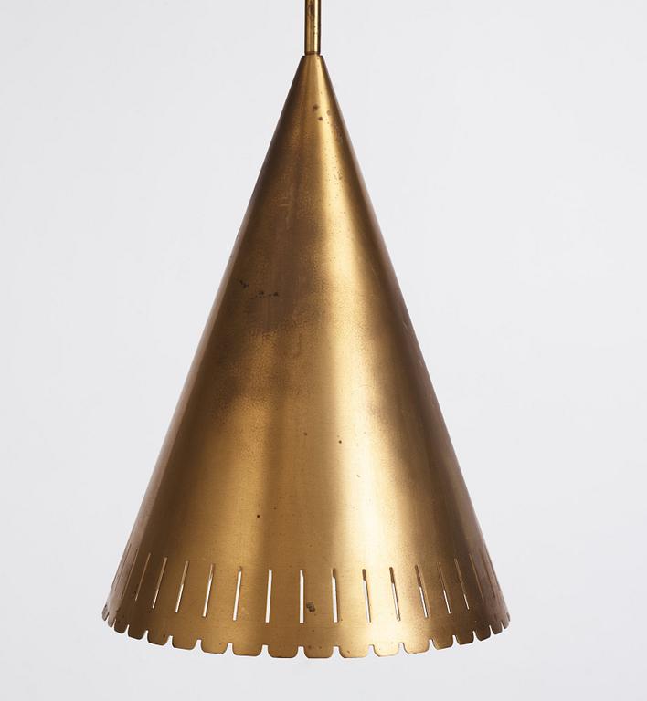 Harald Notini, taklampor, ett par, modell "11773", Arvid Böhlmarks Lampfabrik, Stockholm 1940-50-tal.