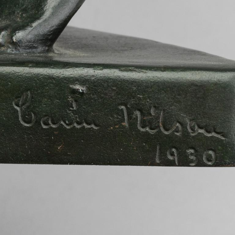 CARIN NILSON, skulptur signerad och daterad 1930.