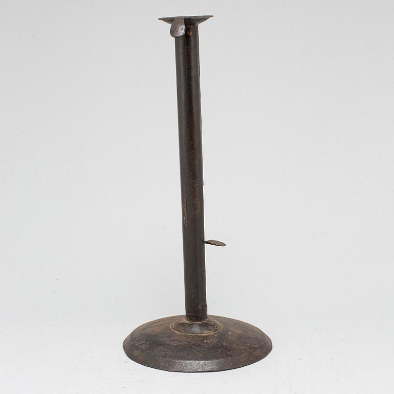 LJUSSTAKE, plåt, 1700-/1800-tal.