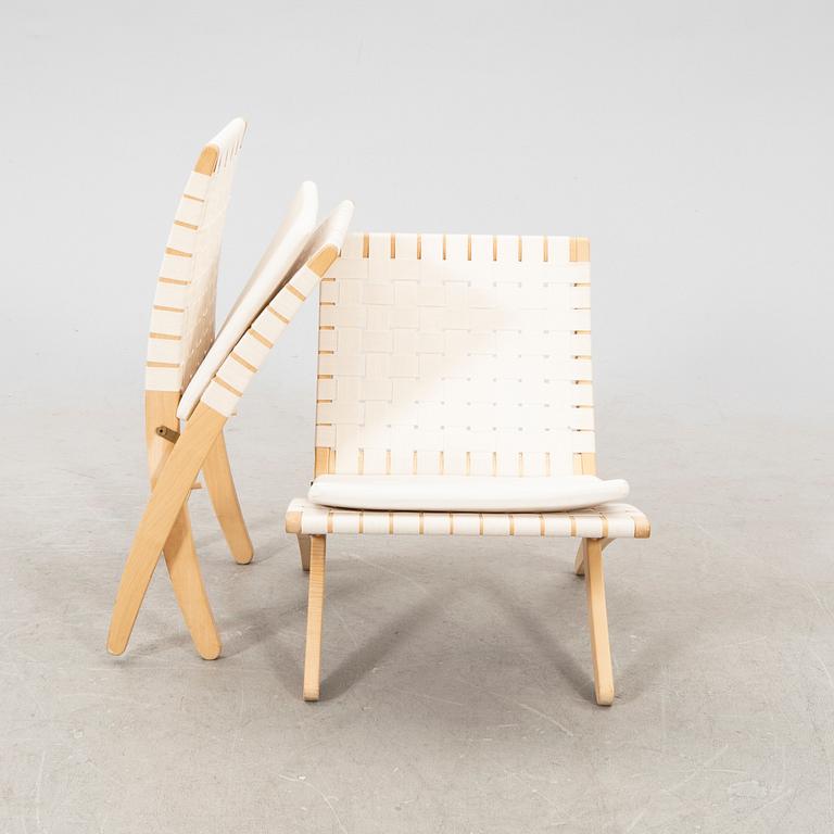 Morten Gøttler, a set of two Cuba chairs PJ Denmark 21st century.