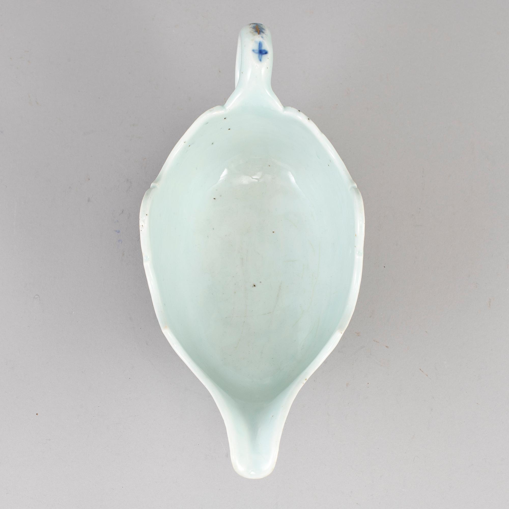 SÅSSNIPA, kompaniporslin. Qingdynastin, Qianlong (1736-95).