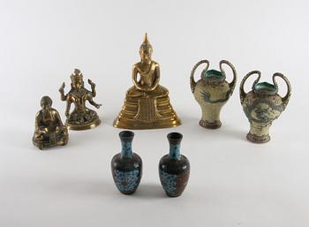 PARTI DIVERSE, 7 delar, Kina/Japan 1900-tal.