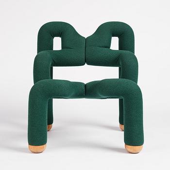 Terje Ekstrøm, armchair, "Ekstrem", for Stokke Fabrikker, Norway, circa 1984.