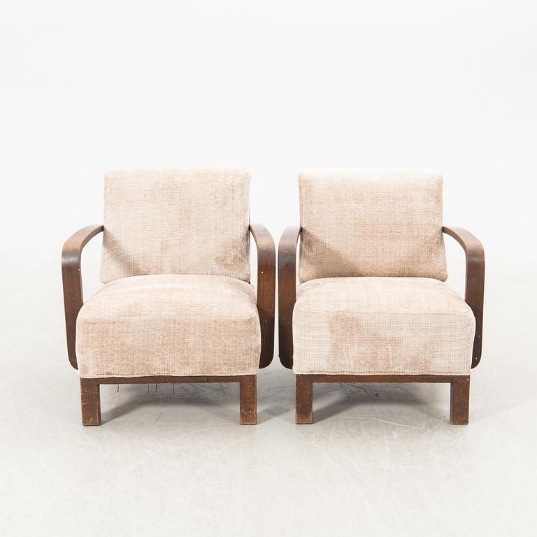 Fåtöljer ett par 1940-tal.