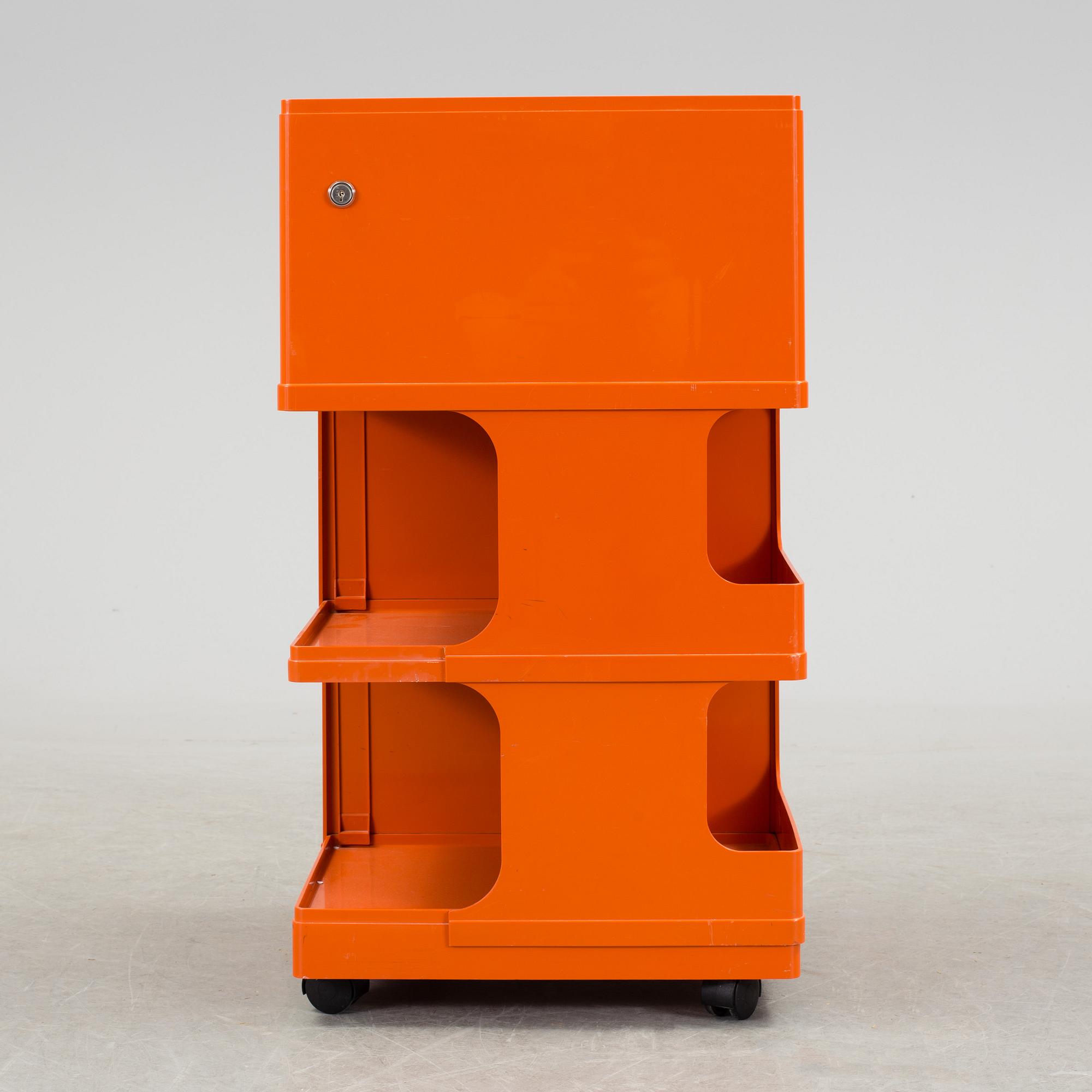 JOE COLOMBO, A PLASTIC CHEST OF DRAWERS, "Boby", Bieffeplast, Padova, Italy, 1970s.